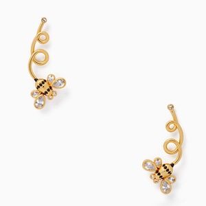 Kate Spade earrings gold bee earrings